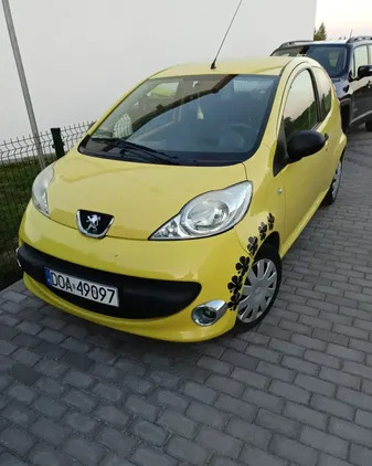 dolnośląskie Peugeot 107 cena 5500 przebieg: 114026, rok produkcji 2007 z Halinów